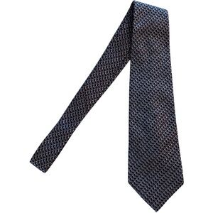 Ivy Crew Black,‎ Blue and Orange Men's Tie